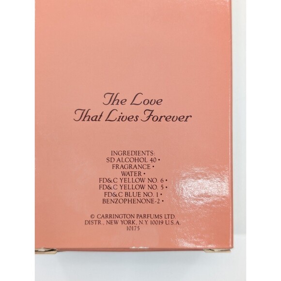 Forever Krystle by Carrington Concentrated Cologne Perfume Spray 3/8 oz 11 ml - Picture 3 of 3